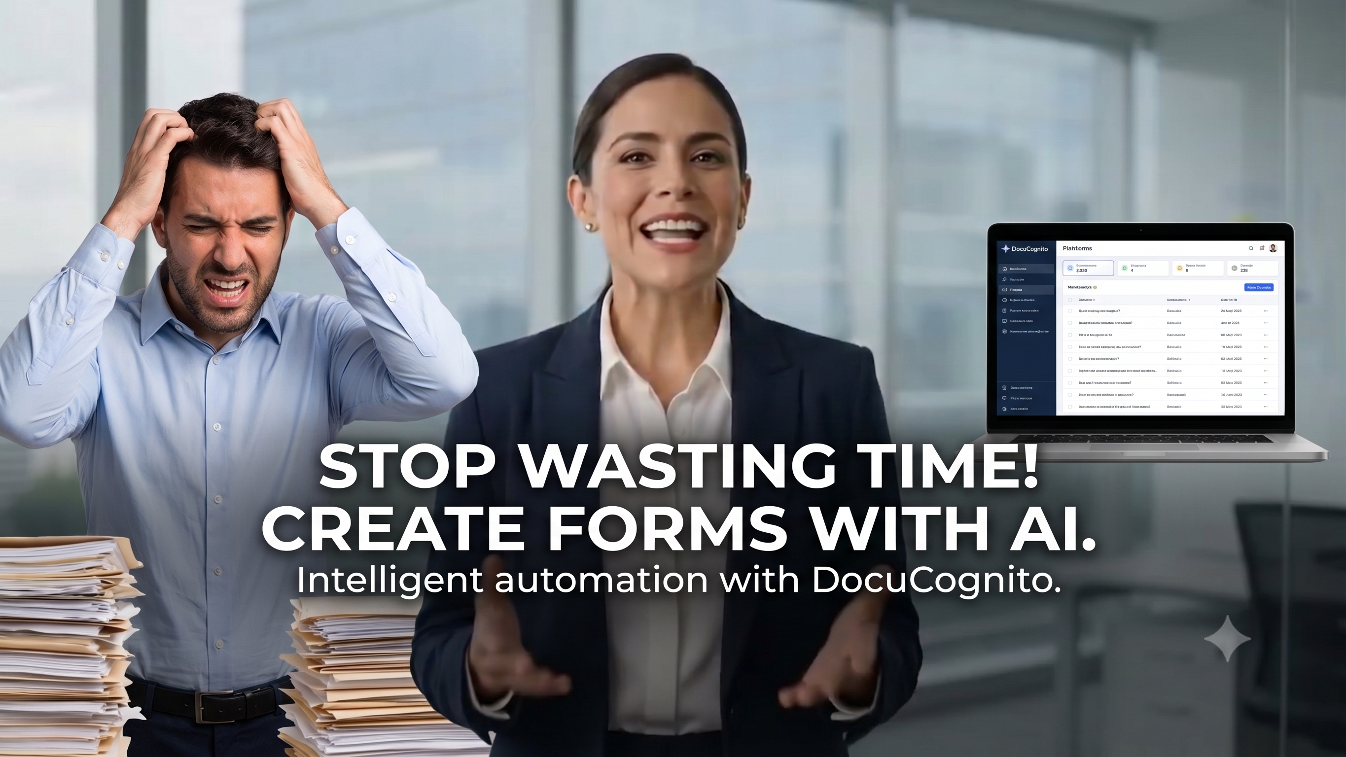 Effortless AI Form Creation with DocuCognito