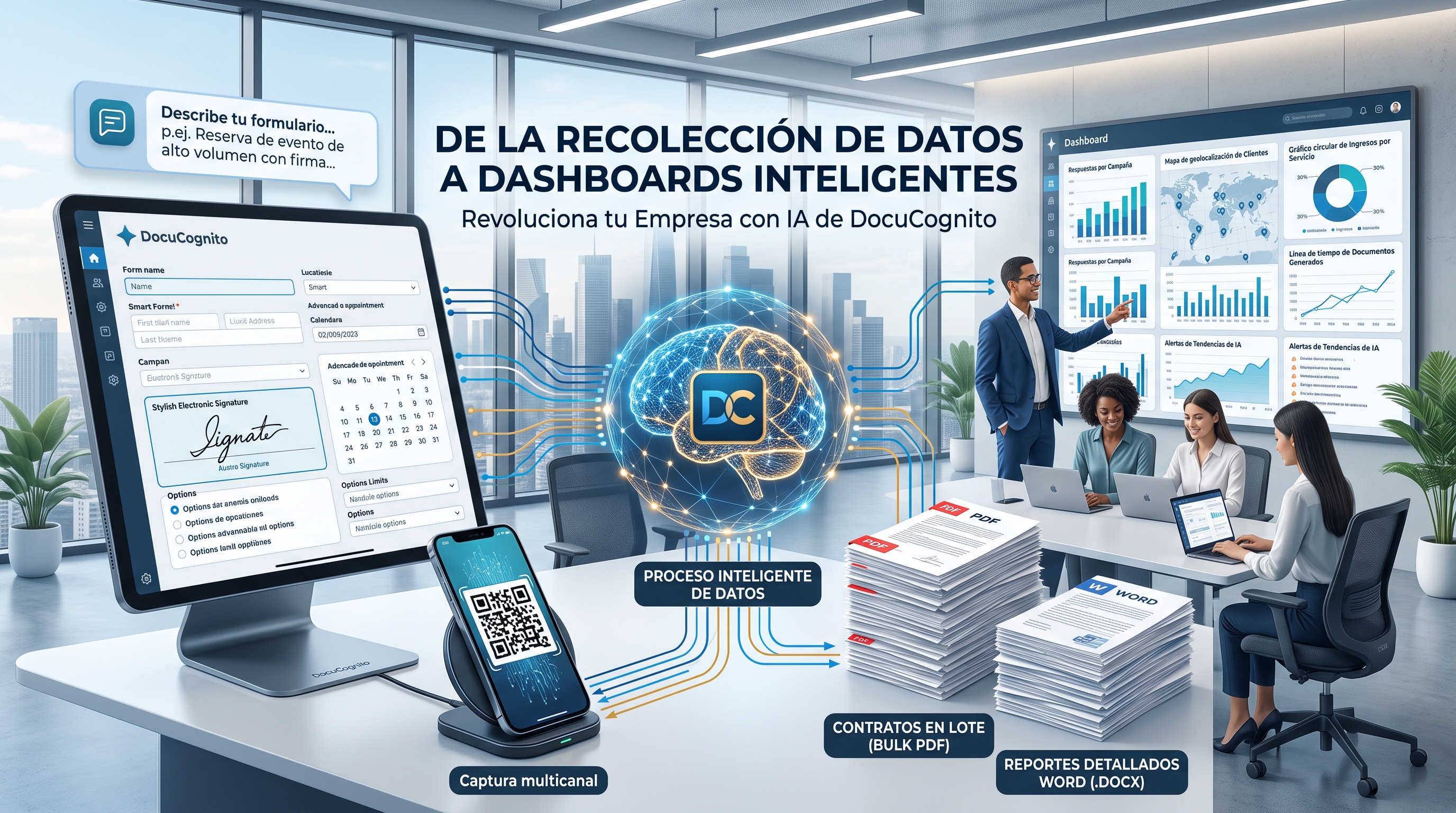 ¿Mucho tiempo en tareas administrativas? Automatiza tu negocio con DocuCognito