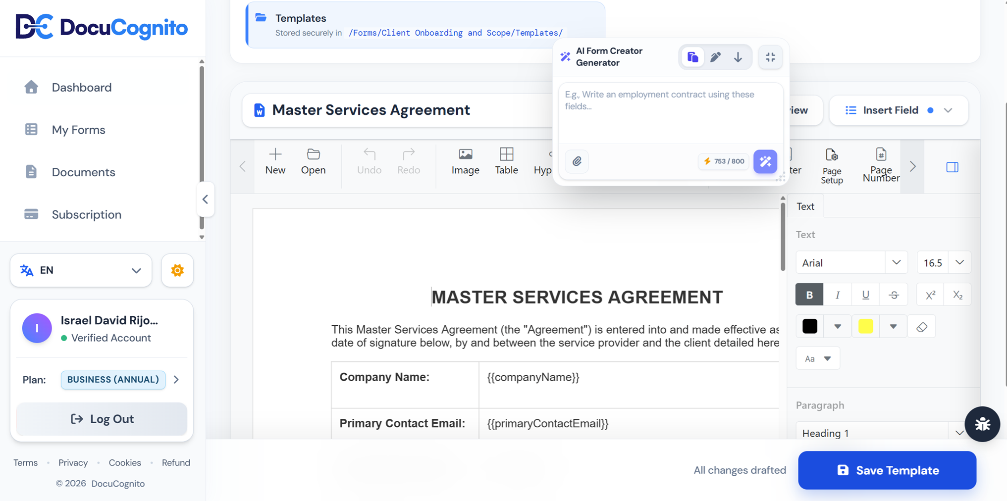 Introducing DocuCognito: The AI Workspace for Forms, Documents, and Insights